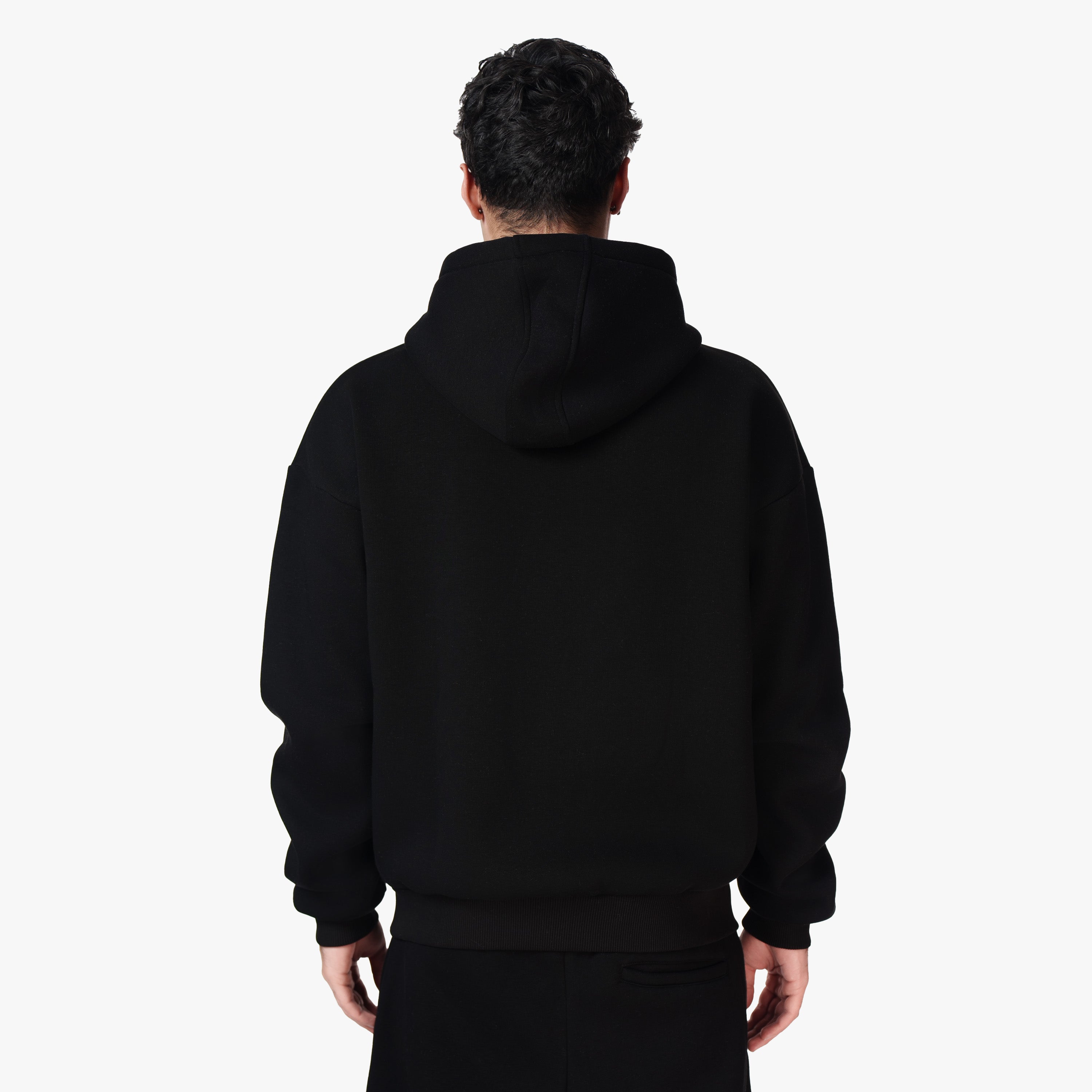 BASIC ZIP-HOODIE BLACK