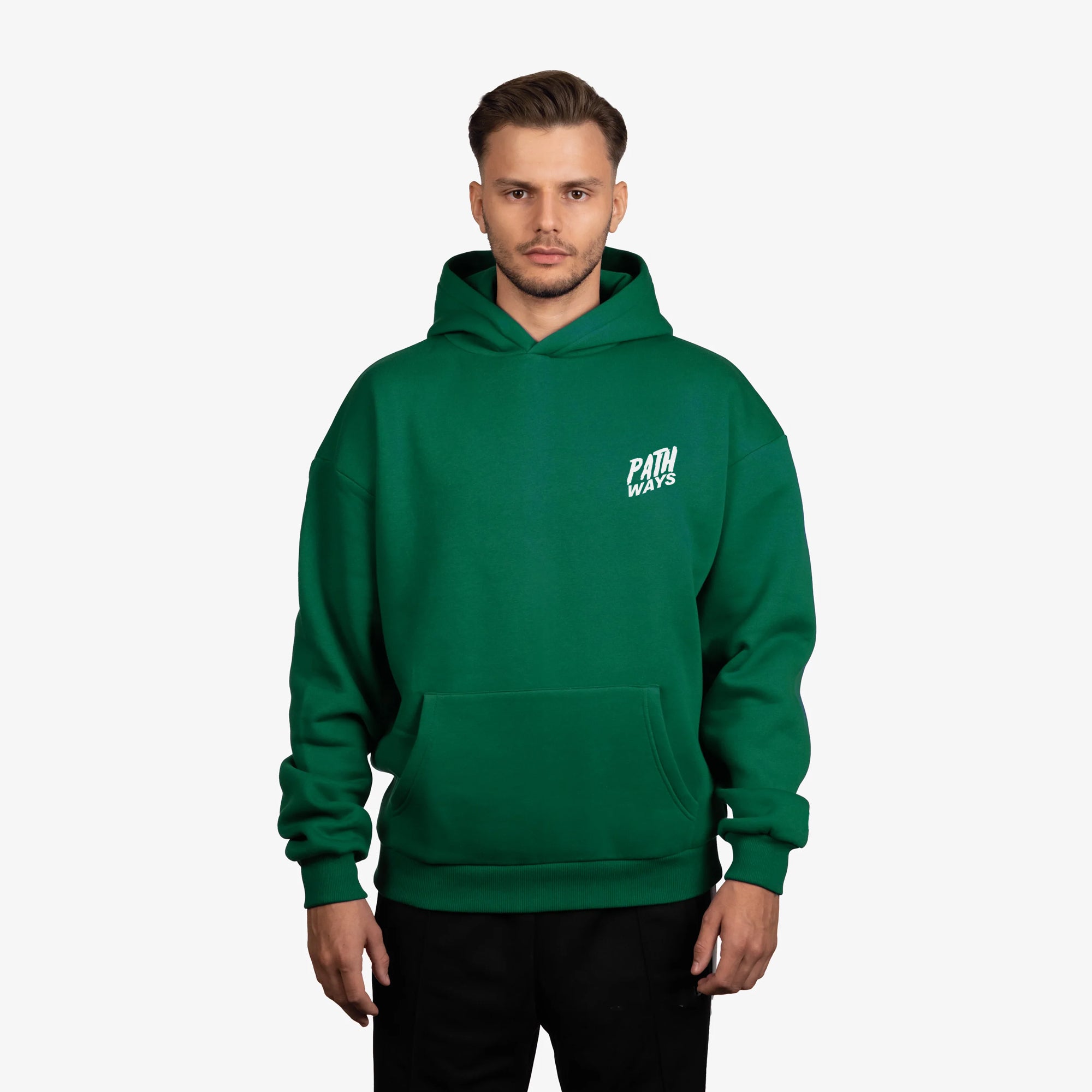 RIDER HOODIE WOOD GREEN