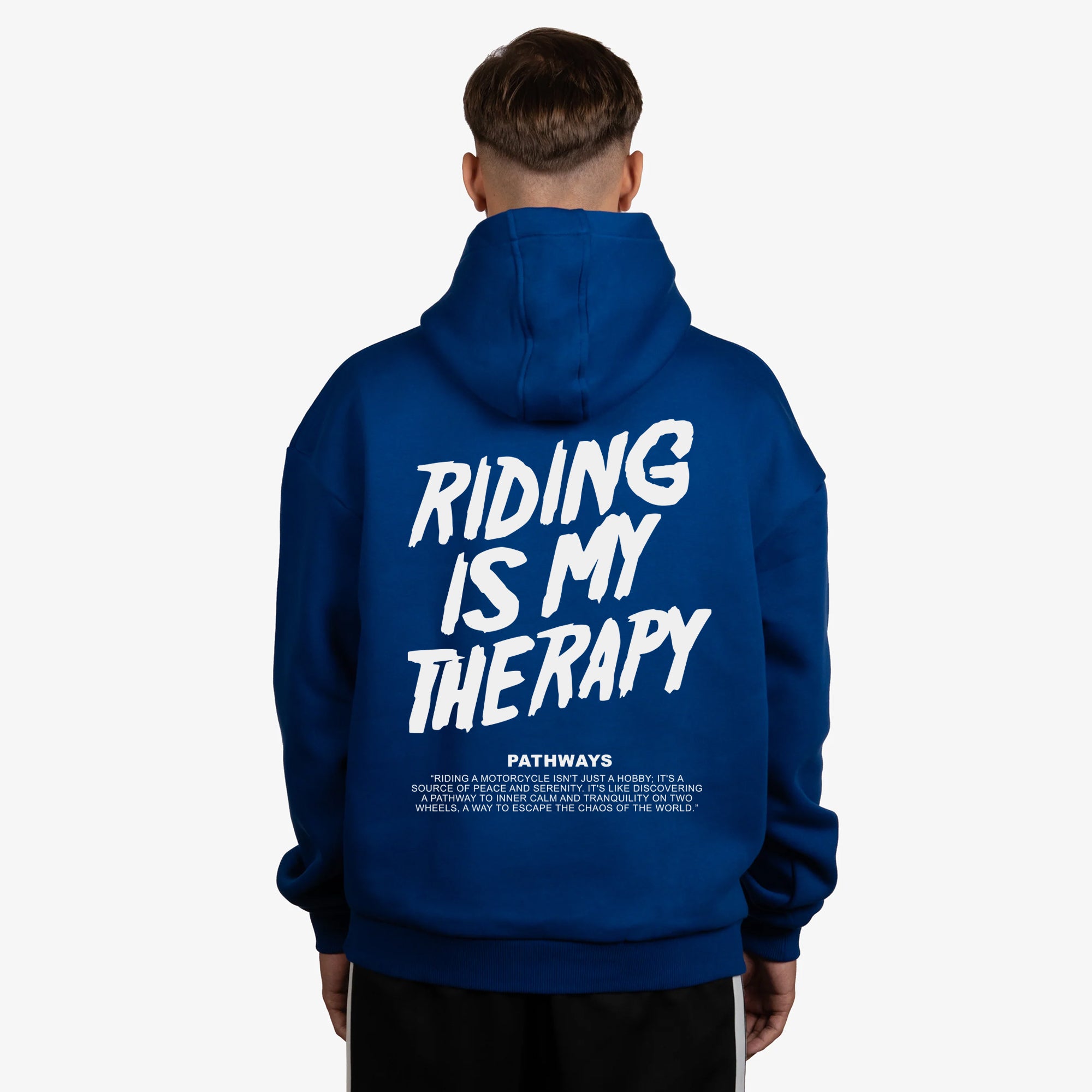 RIDER HOODIE ROYAL BLUE