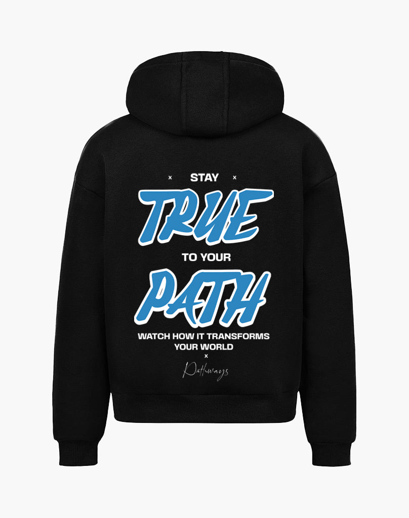 True Path Hoodie – Skyline Blue
